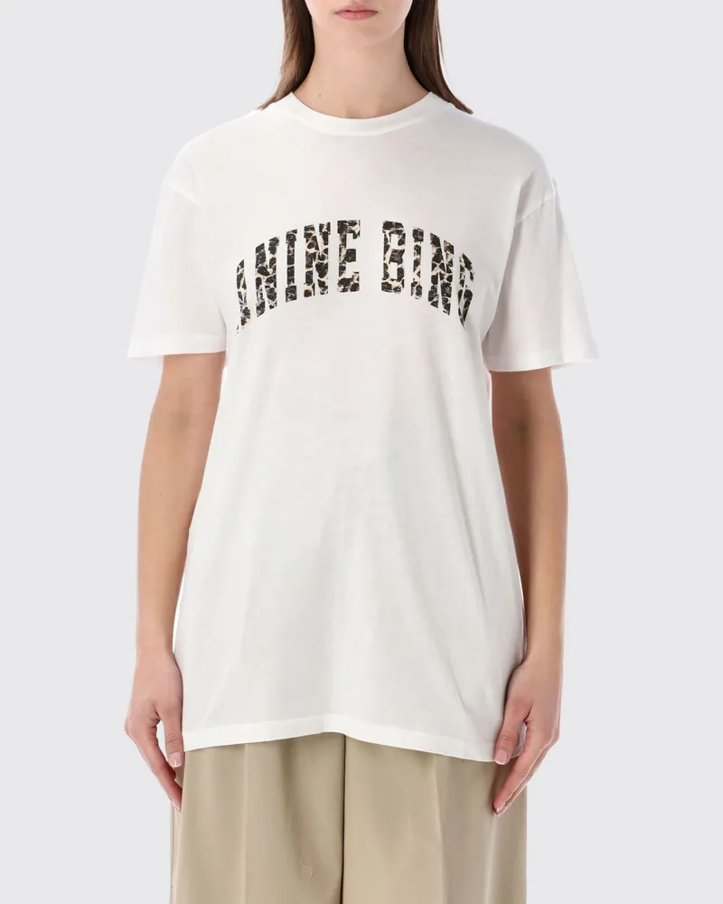 Anine Bing T-shirt damen Weiß