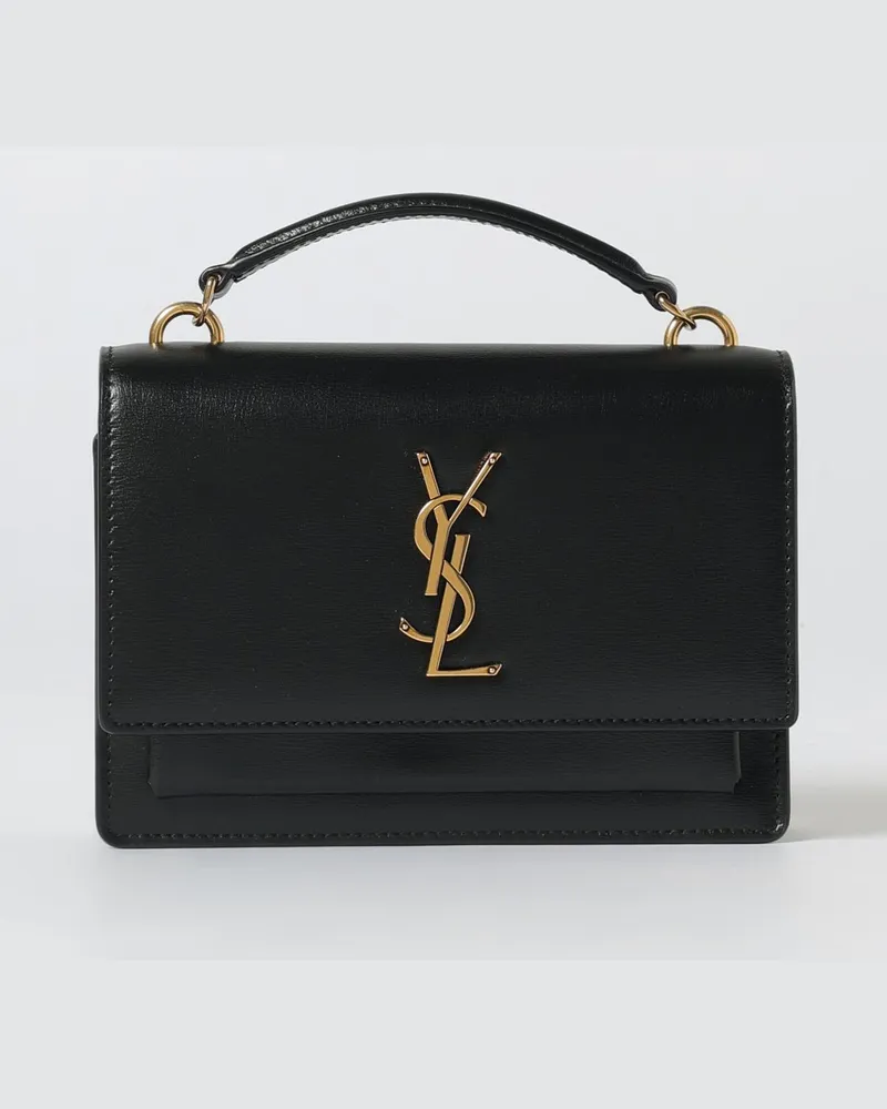 Saint Laurent Schultertasche damen Schwarz