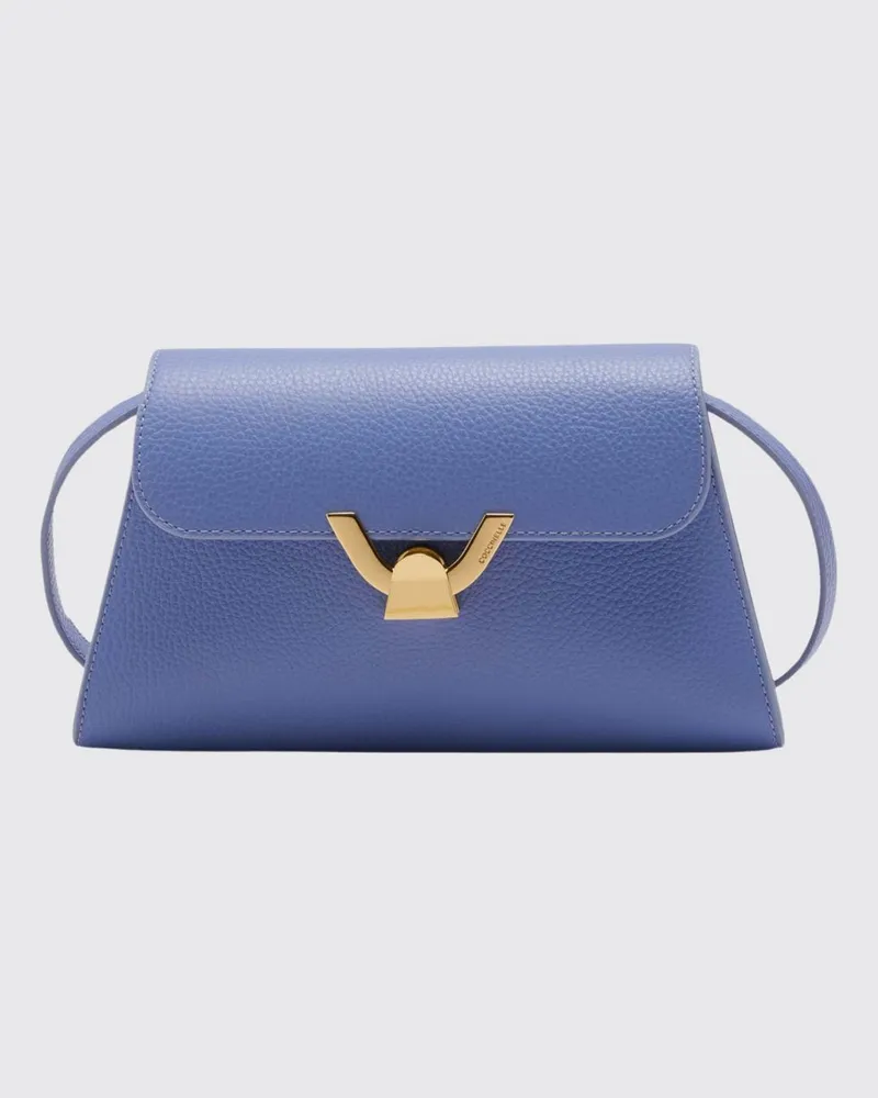 Coccinelle Schultertasche damen Hellblau