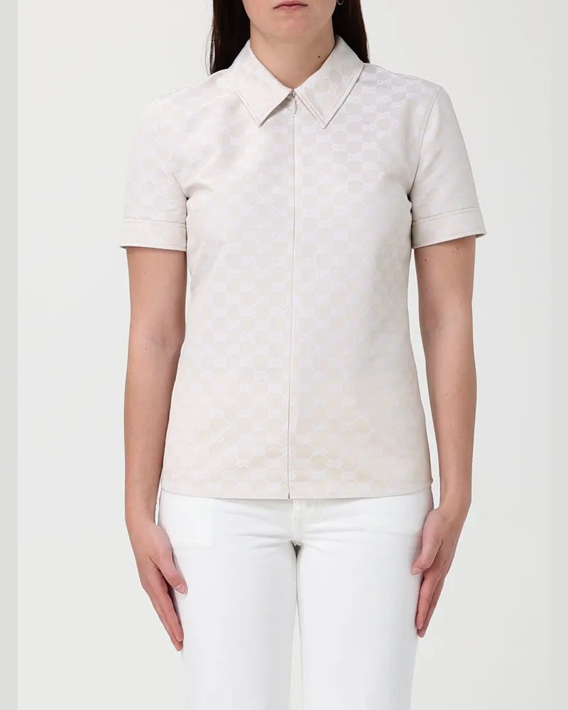 Gucci Hemdbluse damen Beige