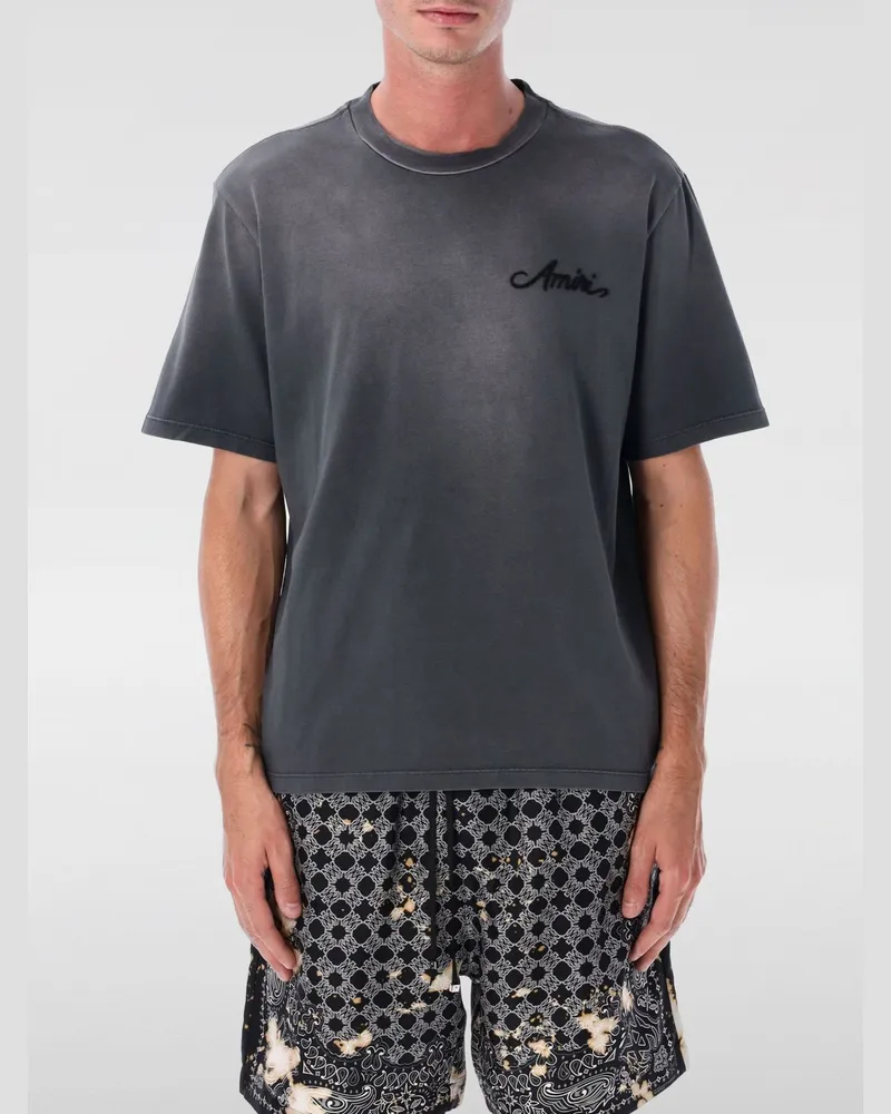 Amiri T-shirt herren Grau