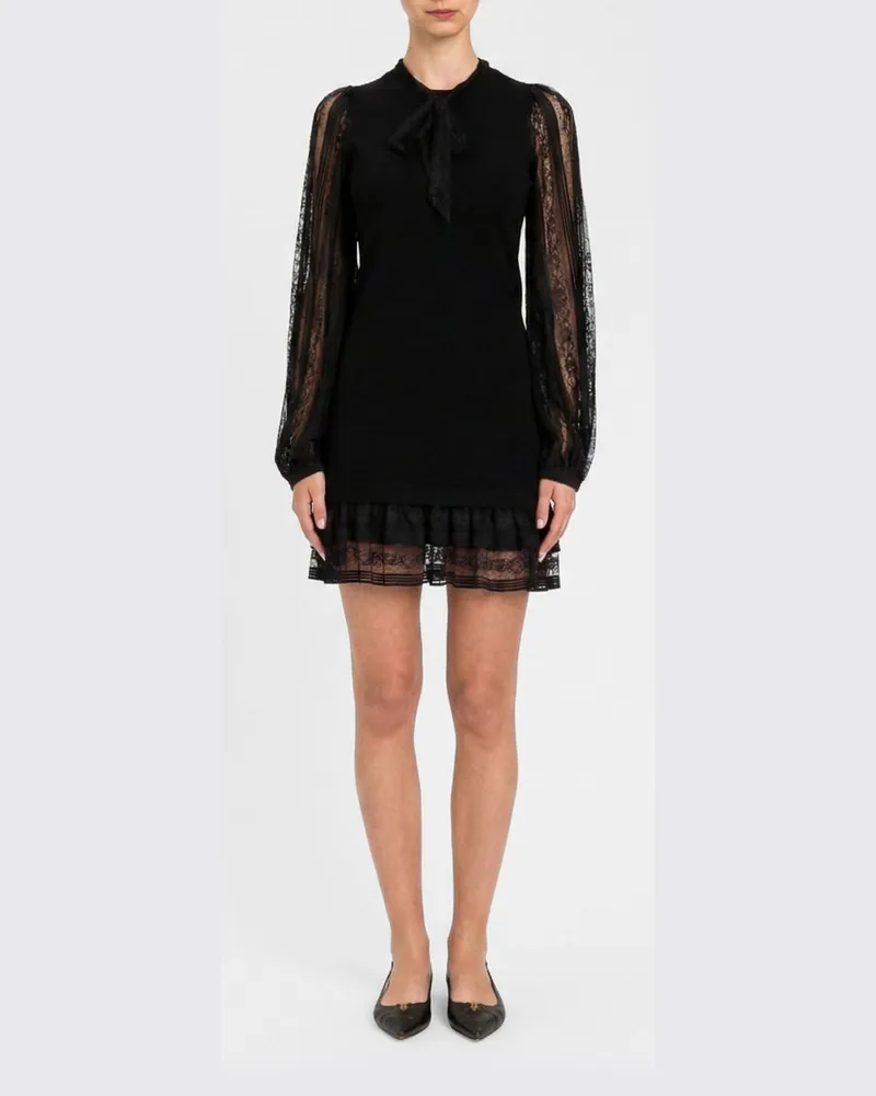 Twin-Set Kleid damen Schwarz