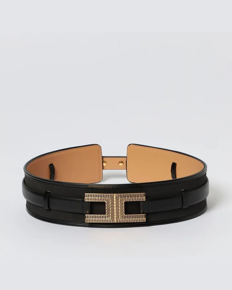 Elisabetta Franchi Grtel damen Schwarz