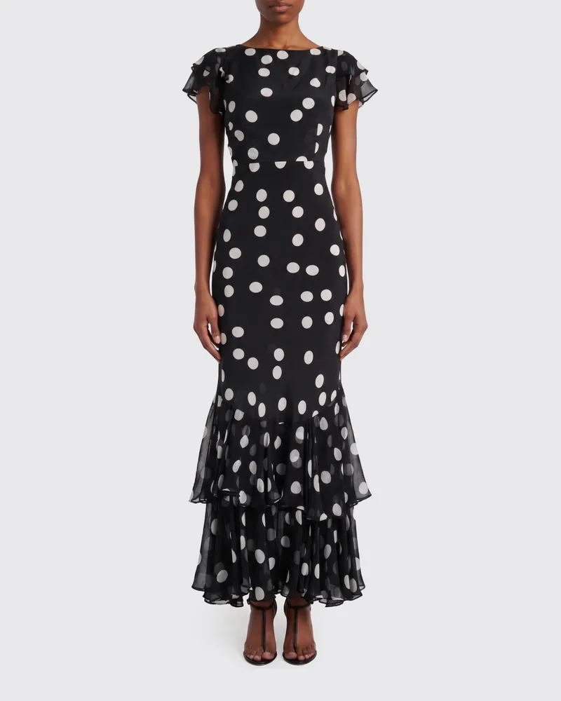 RIXO Kleid damen Schwarz