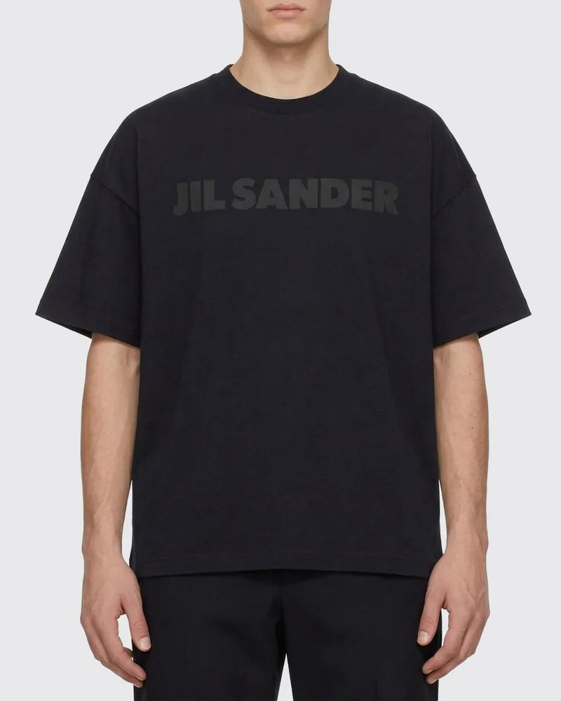 Jil Sander T-shirt herren Blau