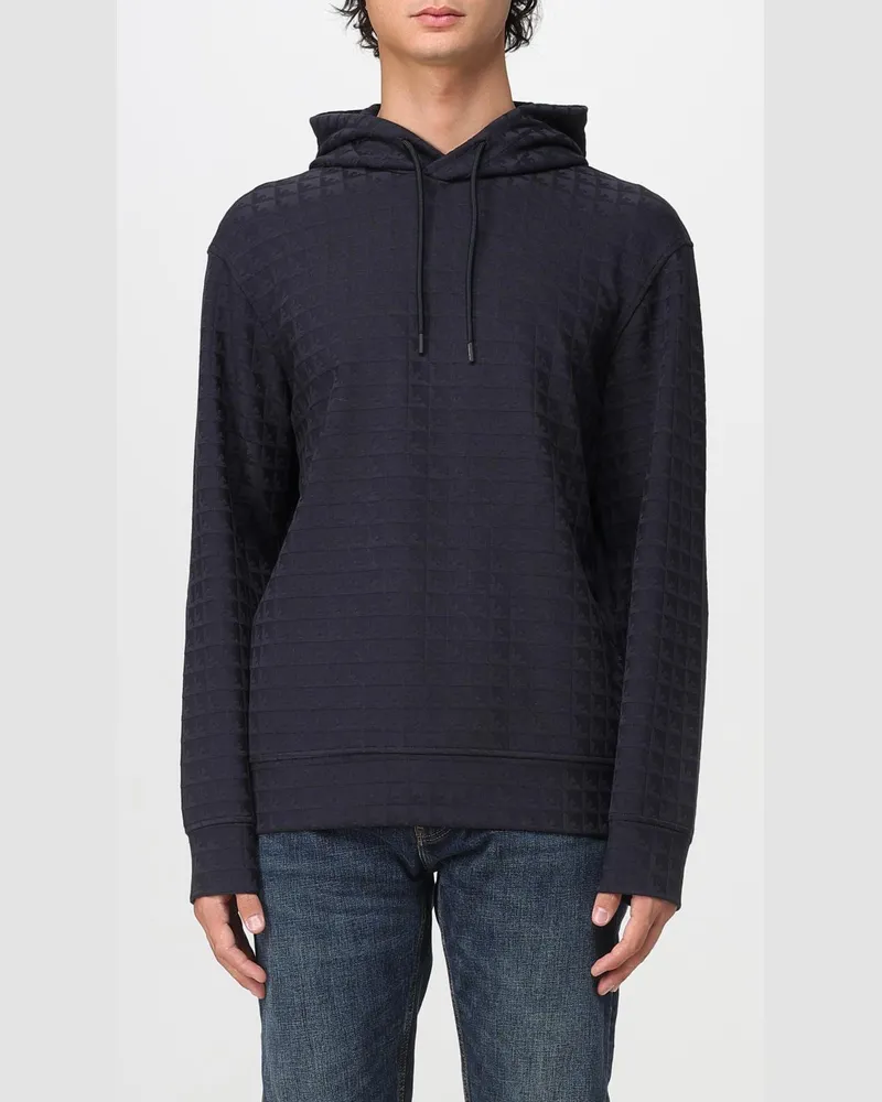 Emporio Armani Sweatshirt herren Blau
