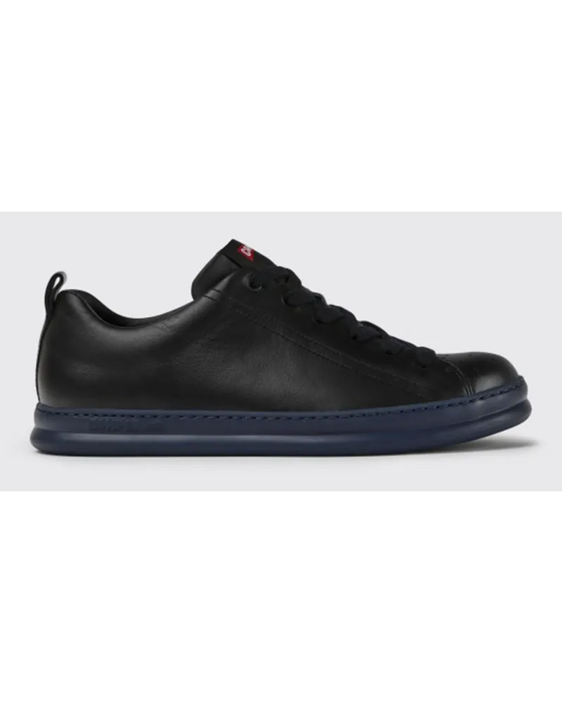 Camper Runner Sneakers aus Leder Schwarz