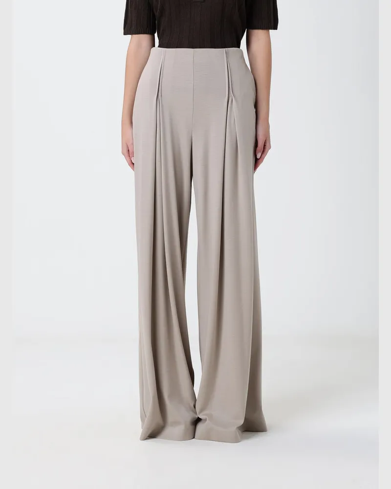 Max Mara Wollhose Beige