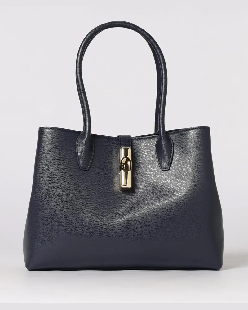 Furla Schultertasche damen Blau