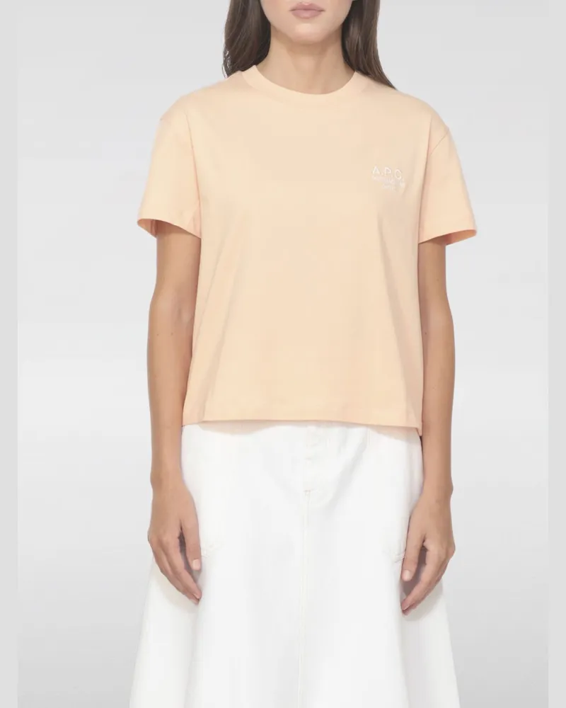 A.P.C. T-shirt damen Pink