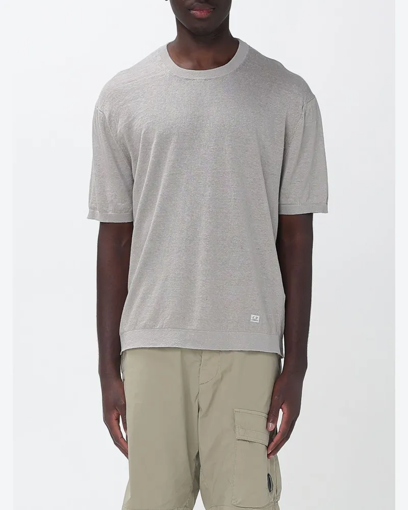 C.P. Company Leinen-T-Shirt Nude