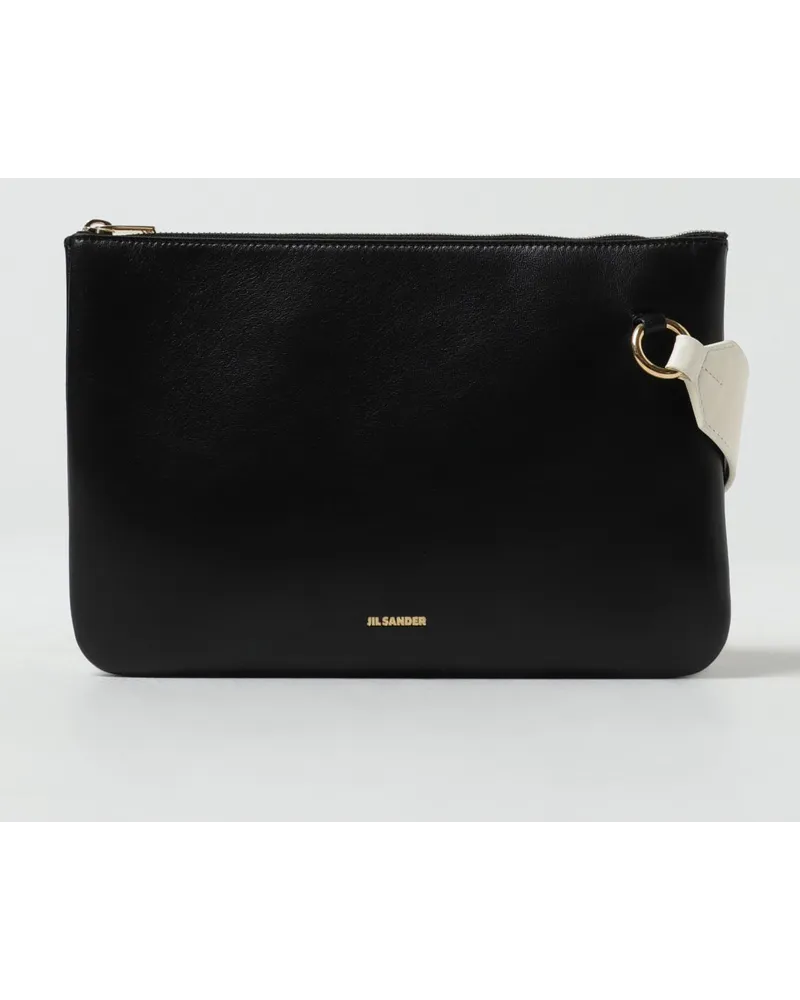 Jil Sander Schultertasche damen Schwarz