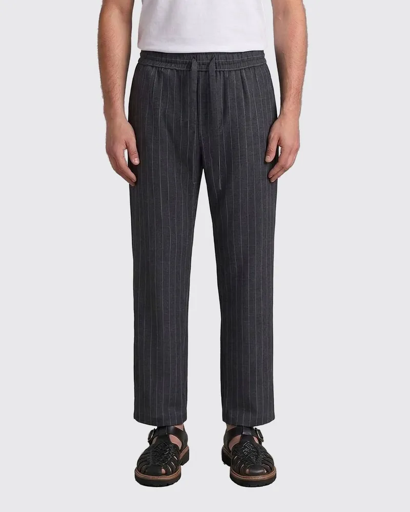 Dolce & Gabbana DOLCE  GABBANA Nadelstreifen-Wollhose Dolce & Gabbana mit Kordelzug Gestreift