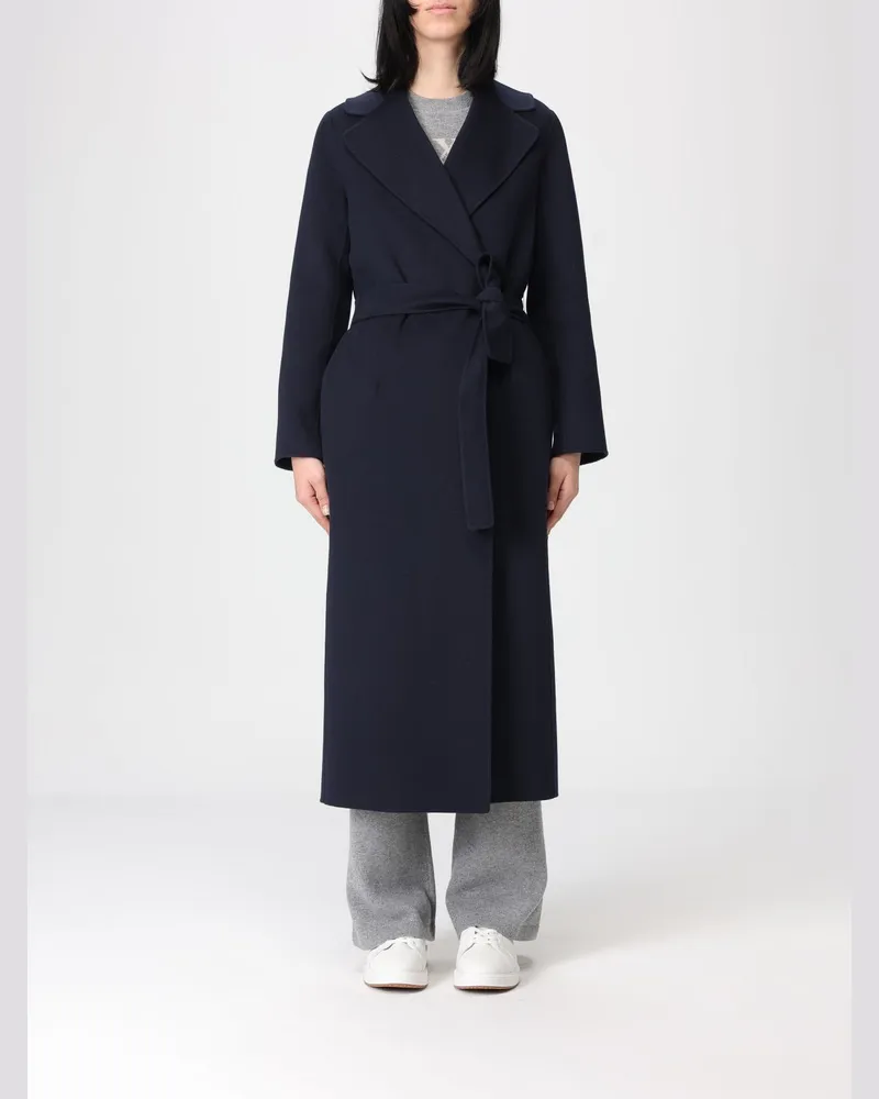 Max Mara Mantel damen Blau