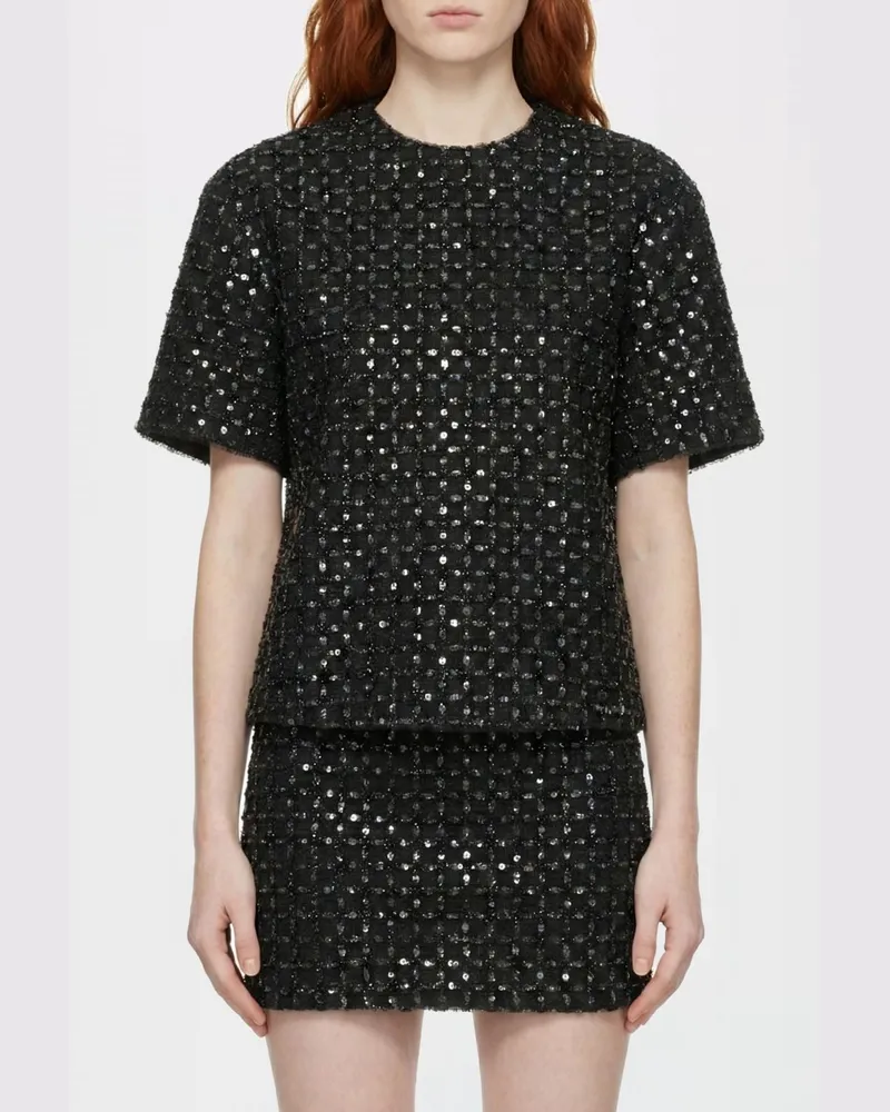 ROTATE Birger Christensen Top damen Schwarz