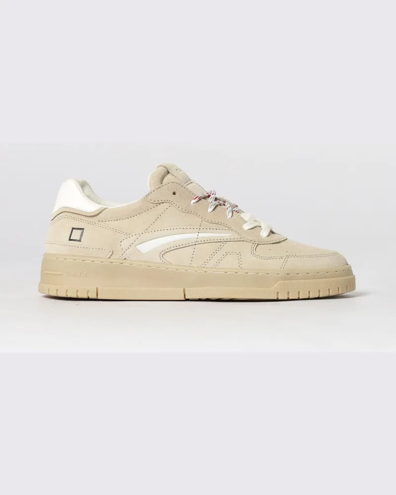 D.A.T.E. Torneo Sneakers aus Wildleder Beige