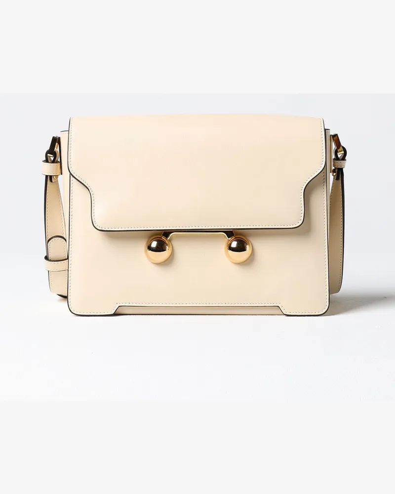 Marni Schultertasche damen Ivory