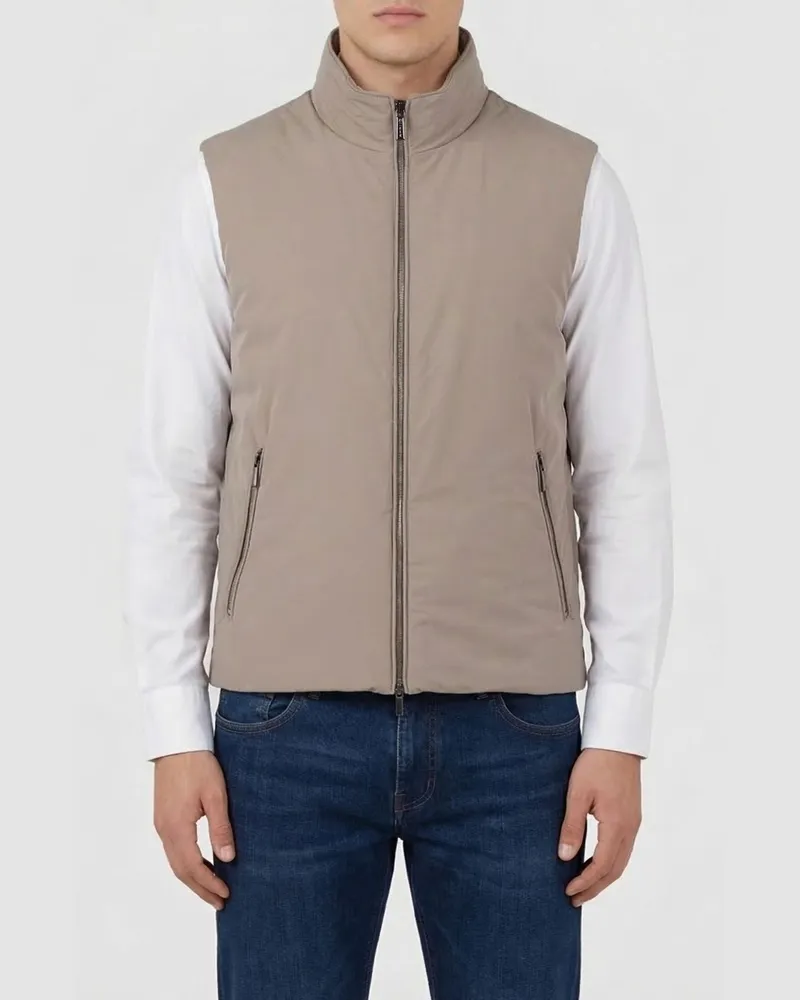 MOORER Mantel herren Grau