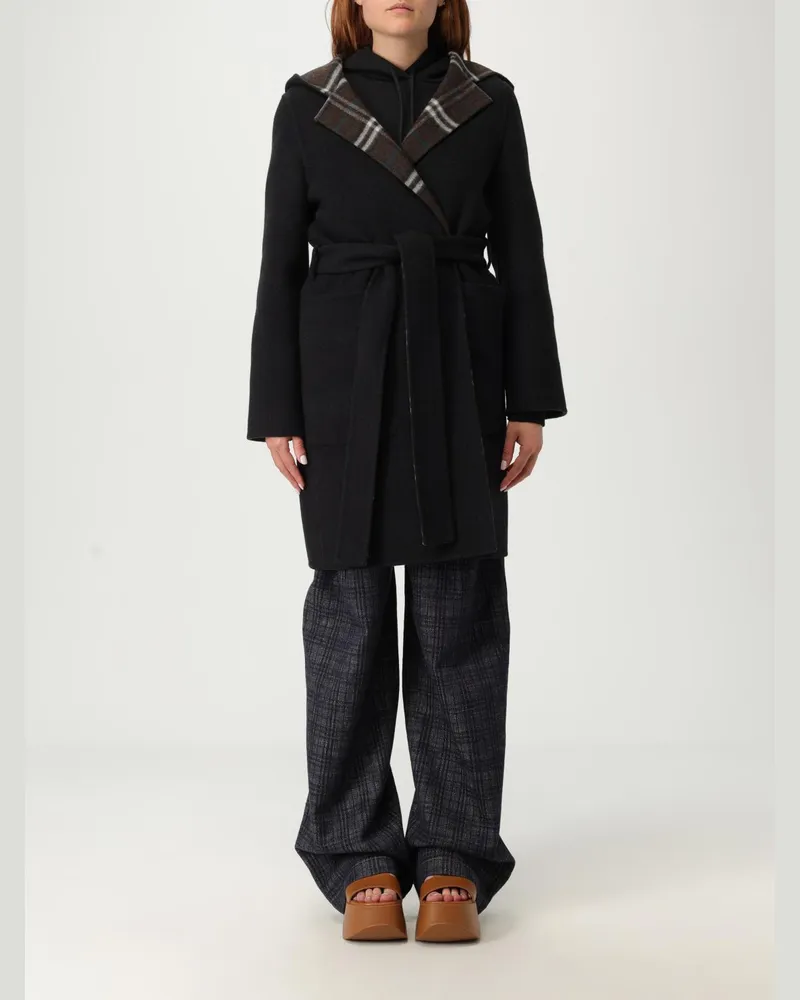 Burberry Mantel damen Schwarz