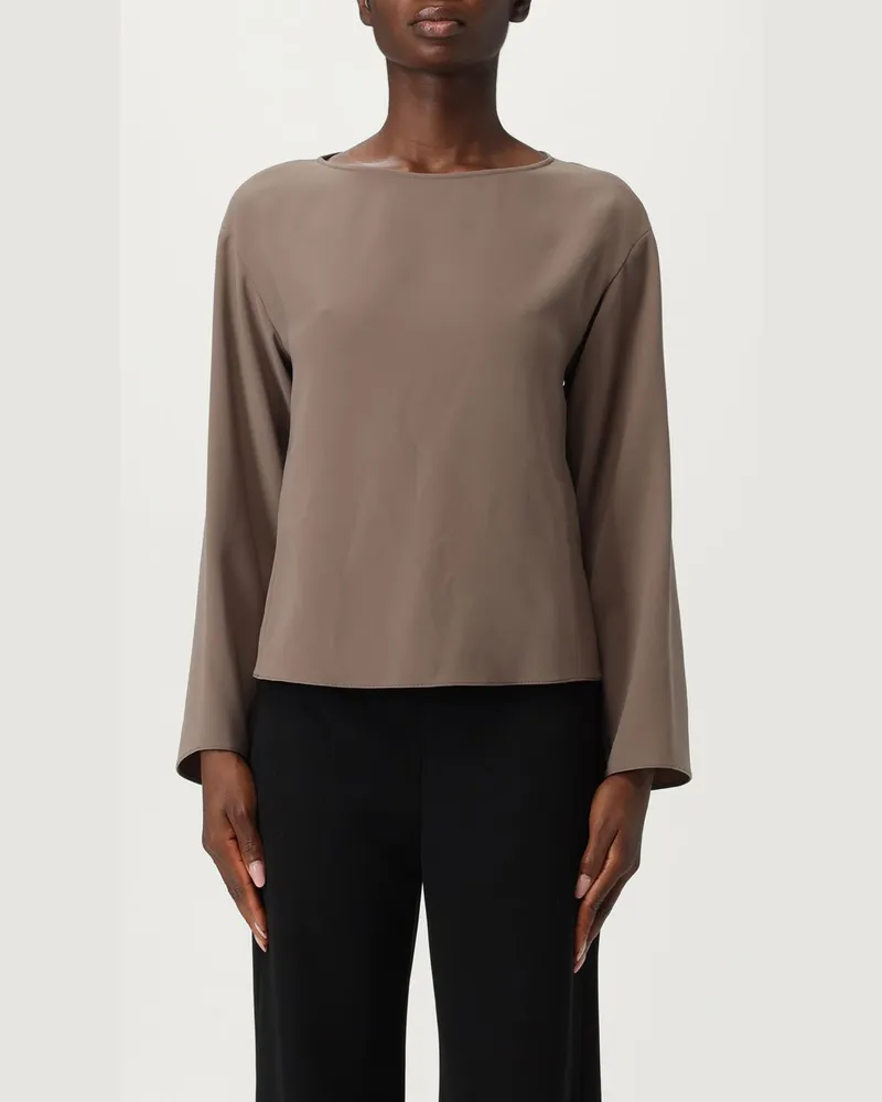 Emporio Armani Top damen Taubengrau