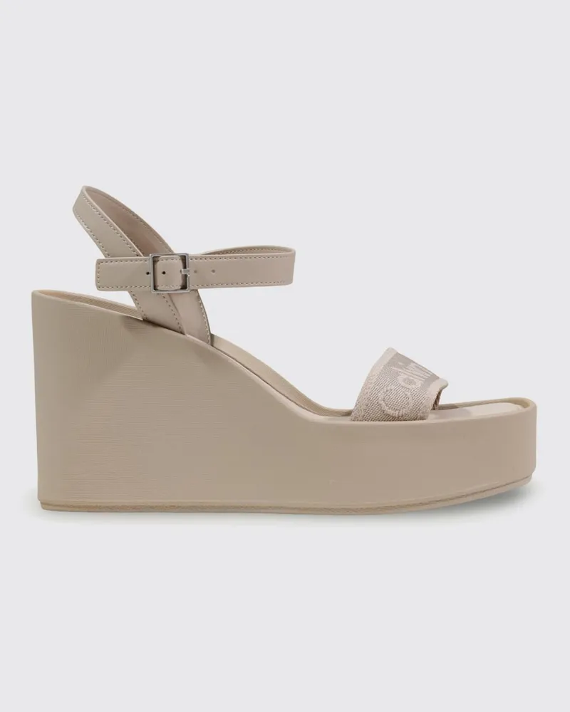 Calvin Klein Sandalen mit absatz damen Beige