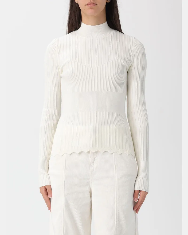 Twin-Set Top damen Weiß