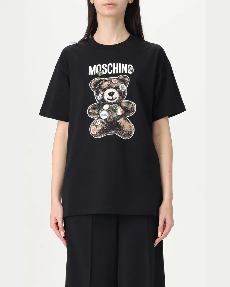 Moschino T-shirt damen Schwarz