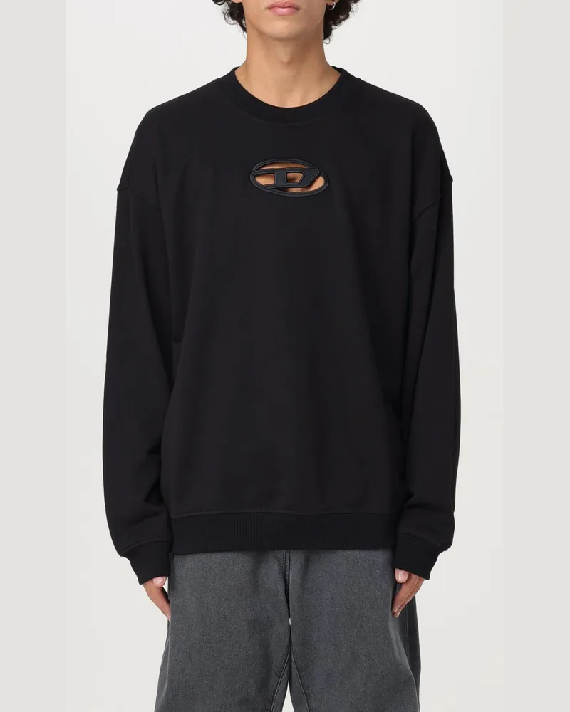 Diesel Sweatshirt herren Schwarz