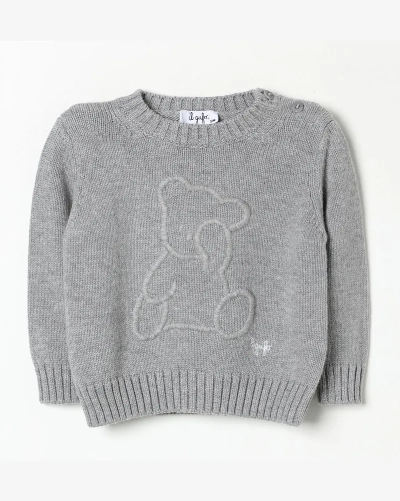 Il Gufo Pullover kinder Grau