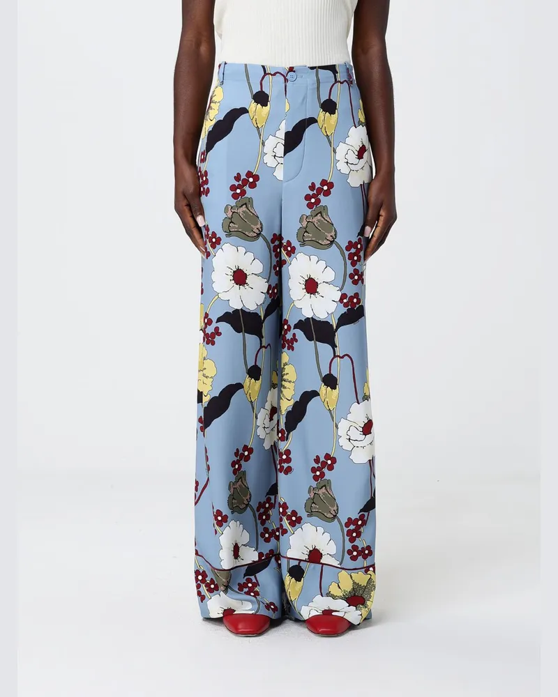 Marni Hose damen Hellblau