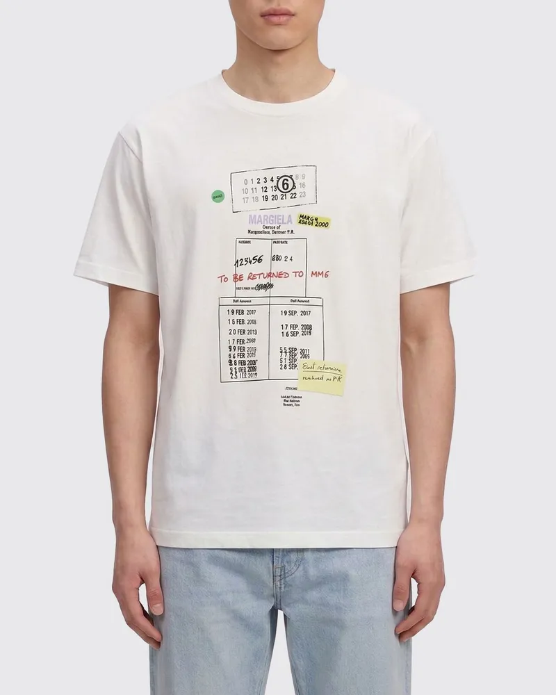 Maison Margiela T-shirt herren Weiß