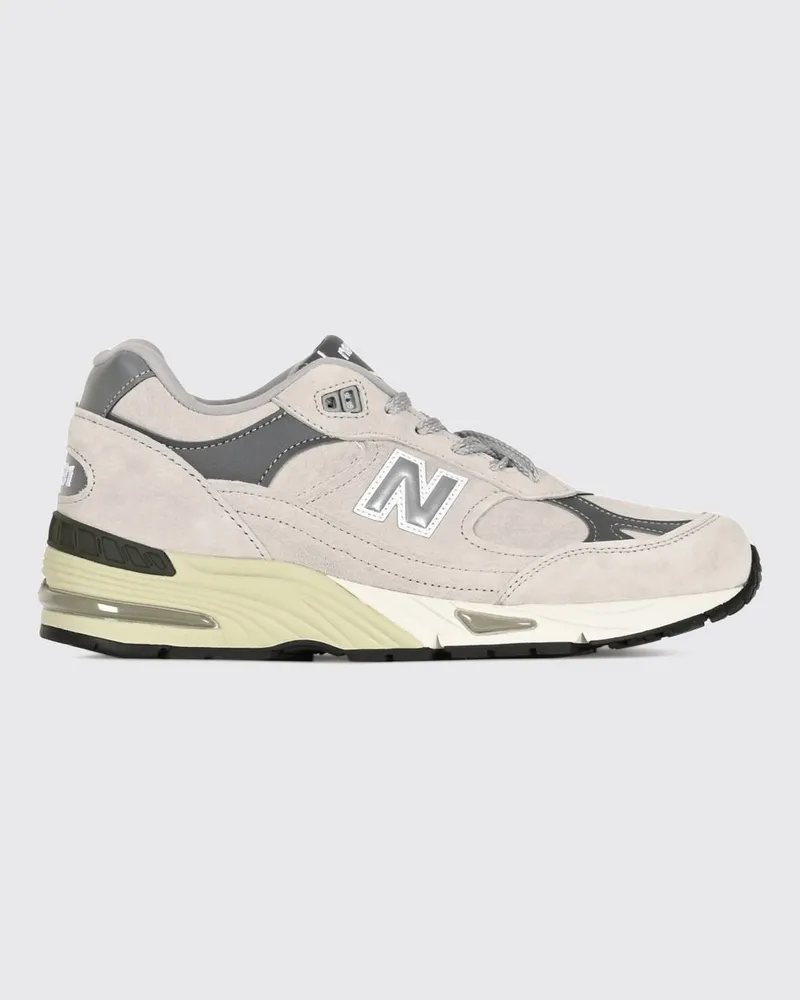 New Balance Made in UK M991v1 Sneaker aus Veloursleder mit ABZORB-Mittelsohle Grau