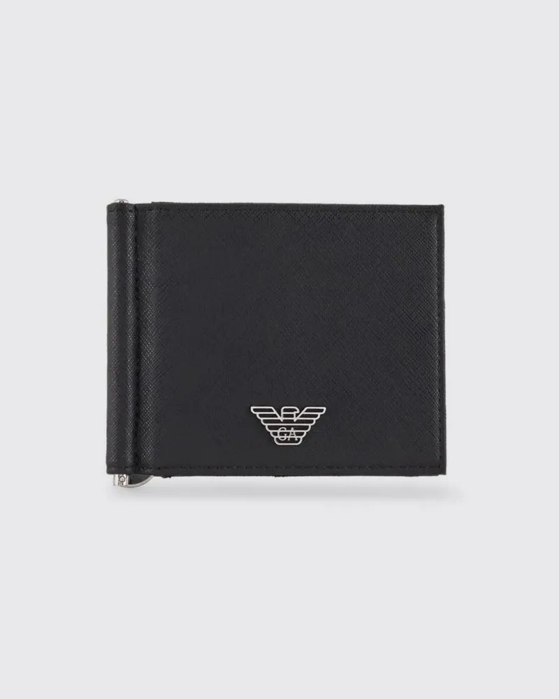 Emporio Armani Portmonnaie herren Schwarz