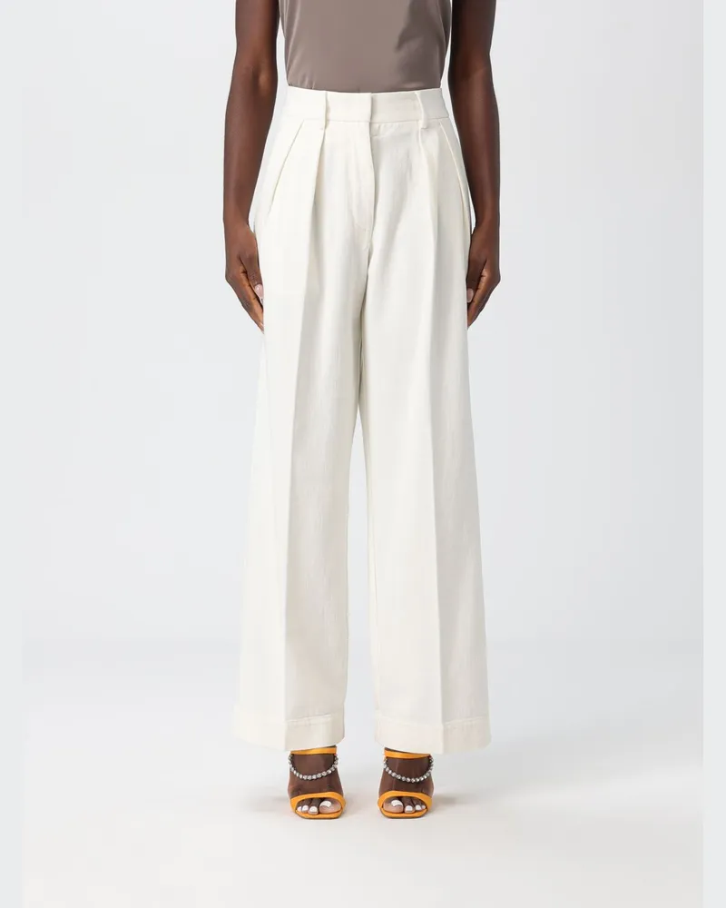 forte_forte Hose damen Ivory