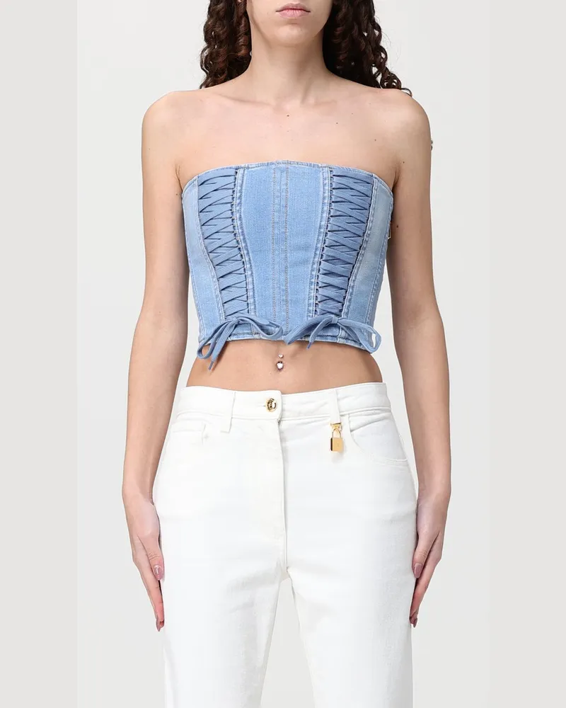 Elisabetta Franchi Top damen Blau