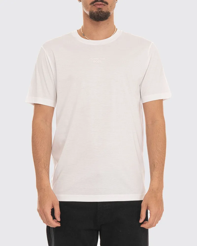 HUGO BOSS T-shirt herren Weiß