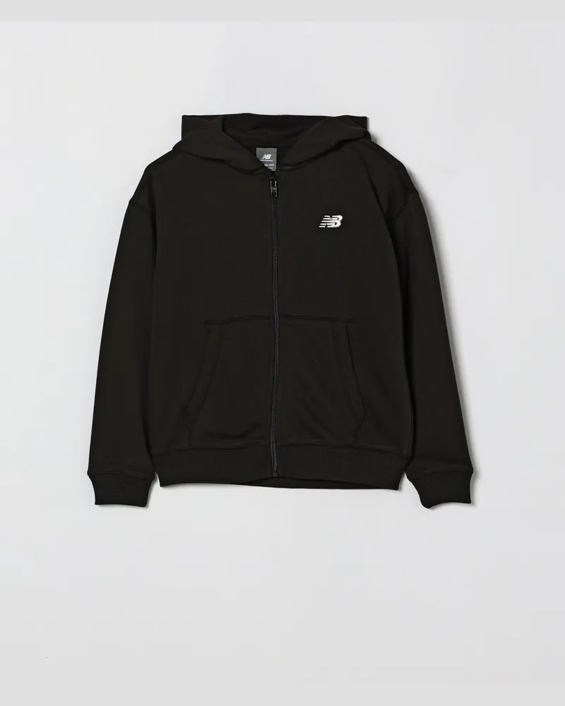 New Balance Pullover kinder Schwarz