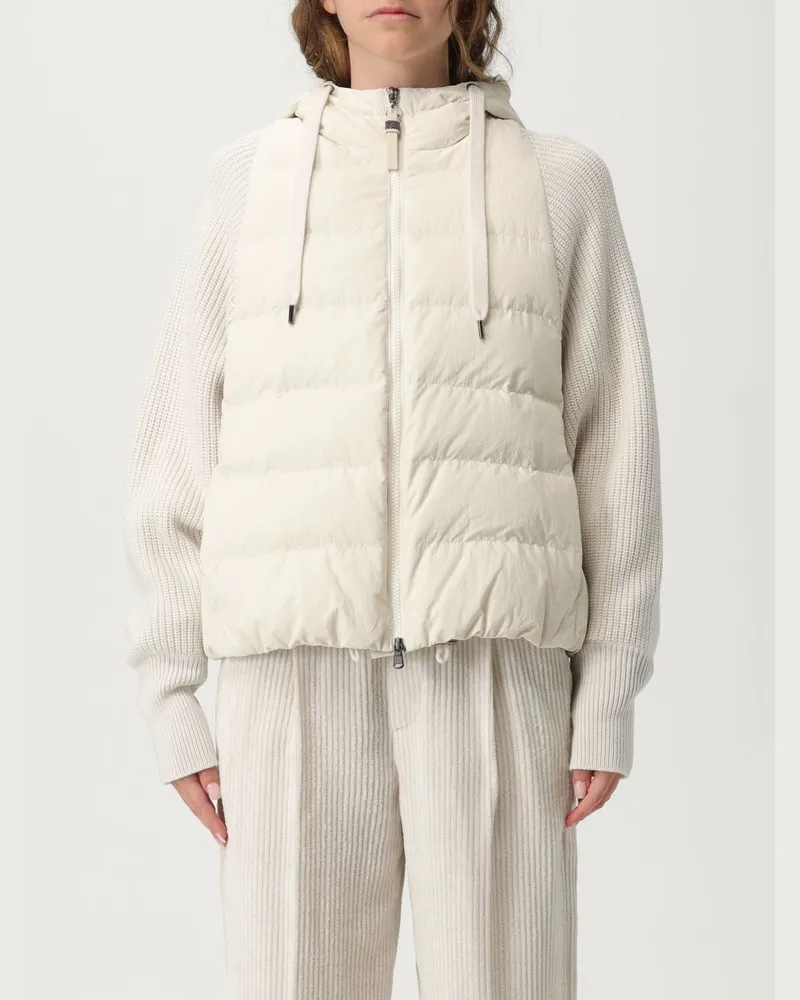 Brunello Cucinelli Jacke damen Weiß