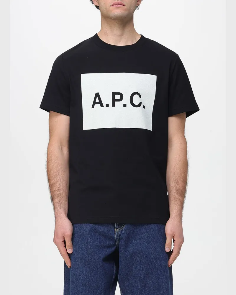 A.P.C. T-shirt herren Schwarz