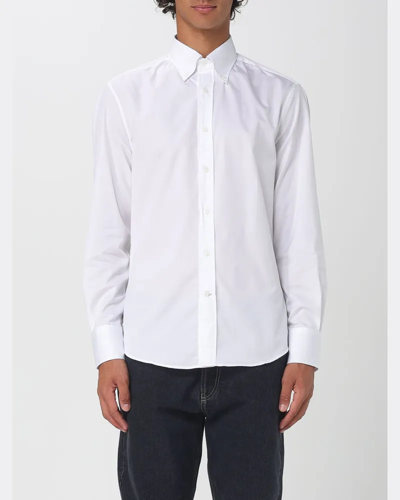 Brunello Cucinelli Hemd herren Weiß