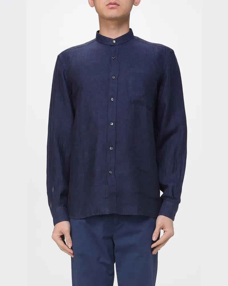 Fay Hemdbluse damen Blau