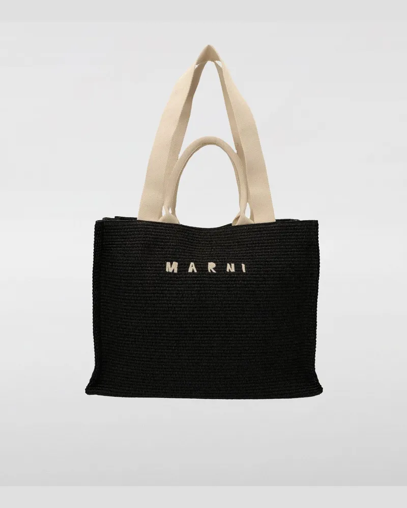 Marni Schultertasche damen Weiß