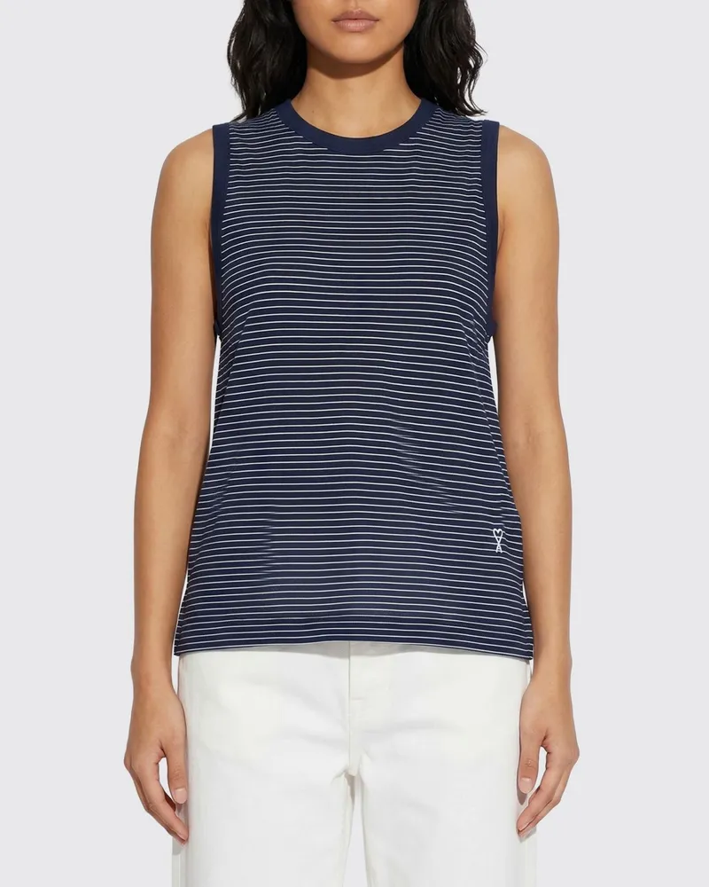 AMI Paris Top damen Blau