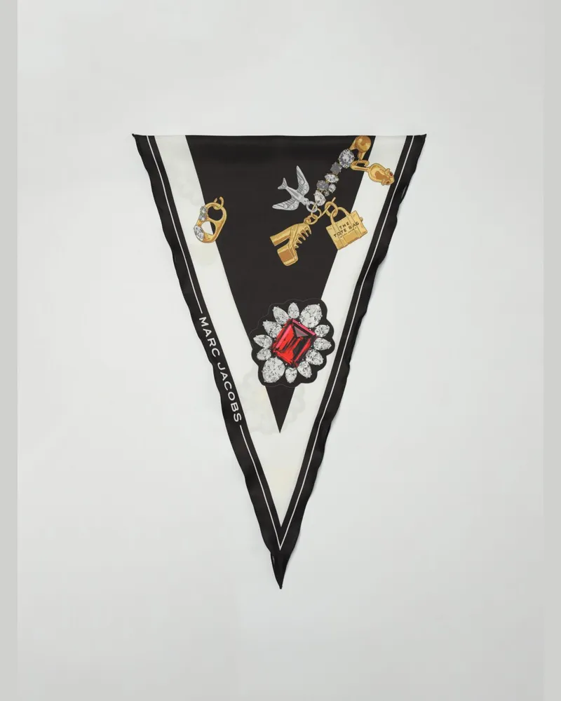 Marc Jacobs Seidentuch damen Schwarz