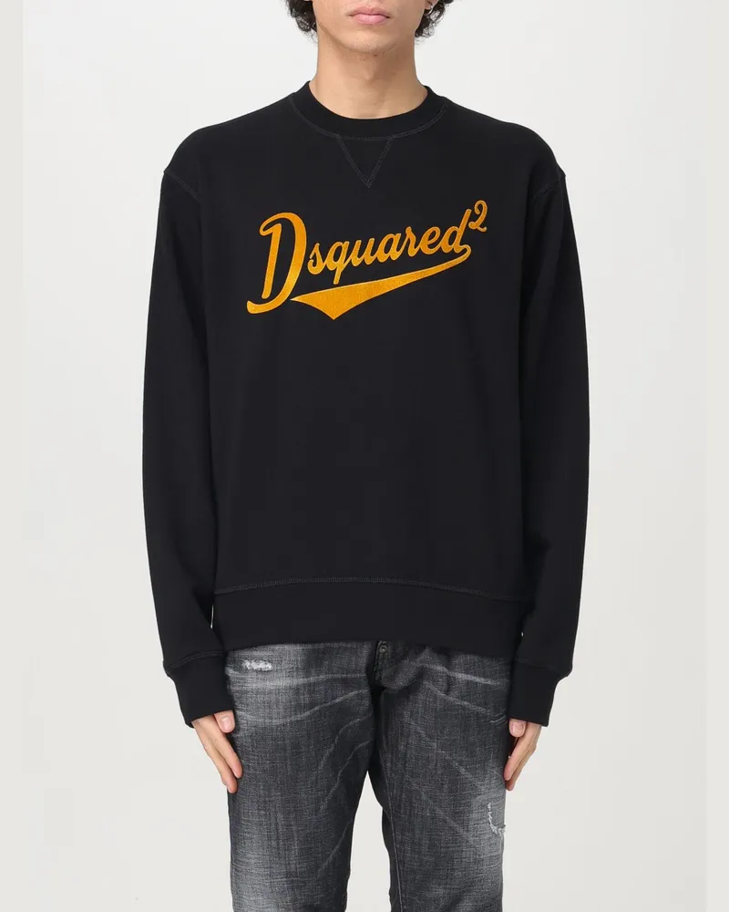 Dsquared2 Sweatshirt herren Schwarz