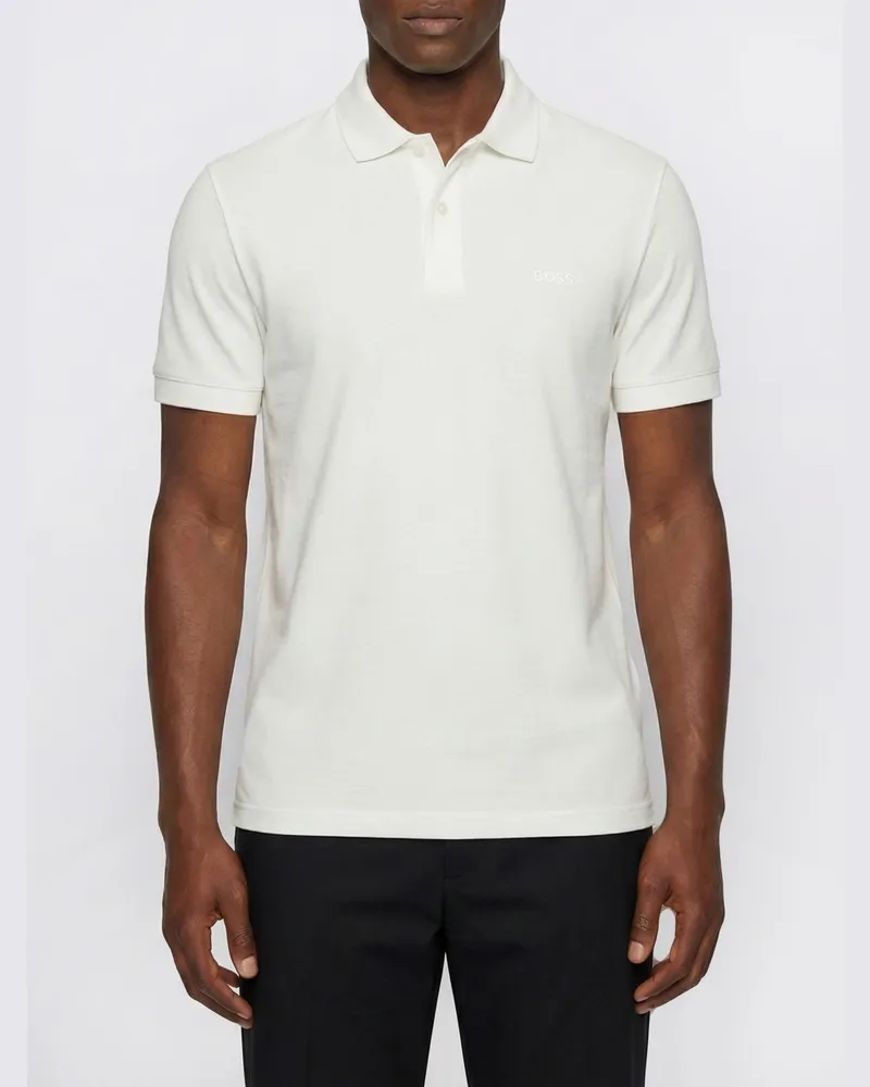HUGO BOSS Polo herren Weiß