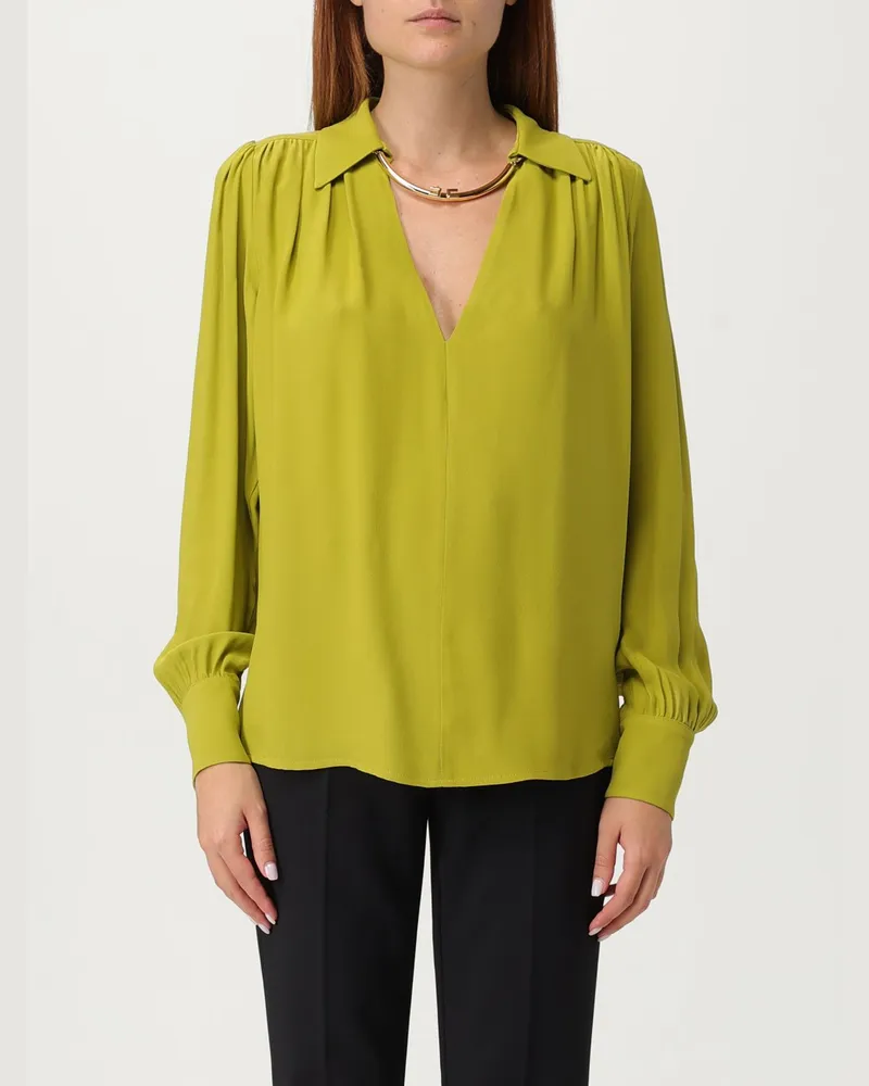 Elisabetta Franchi Hemdbluse damen Grün