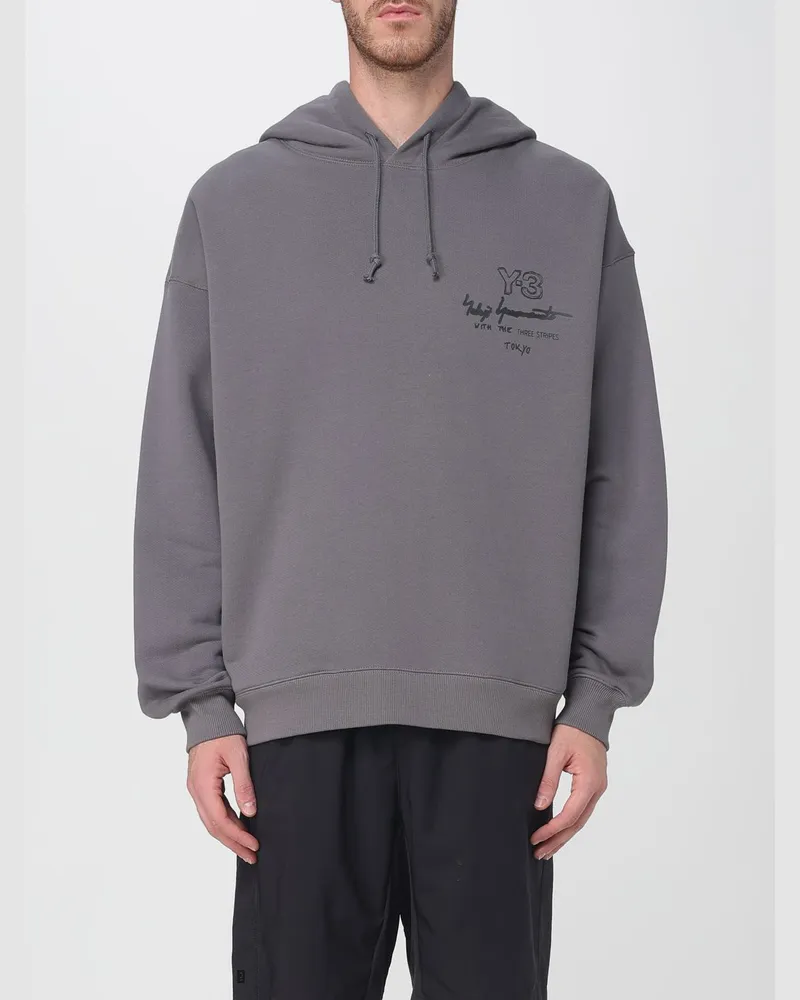 Y-3 Sweatshirt herren Grau