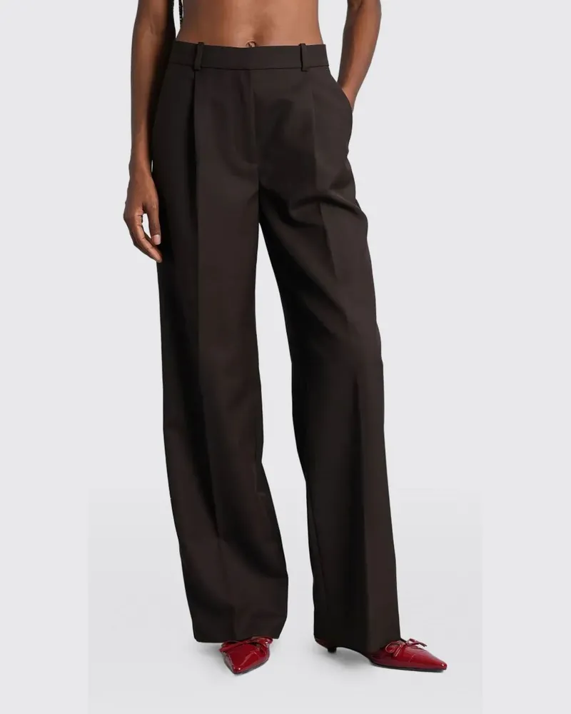 Anine Bing Hose damen Braun