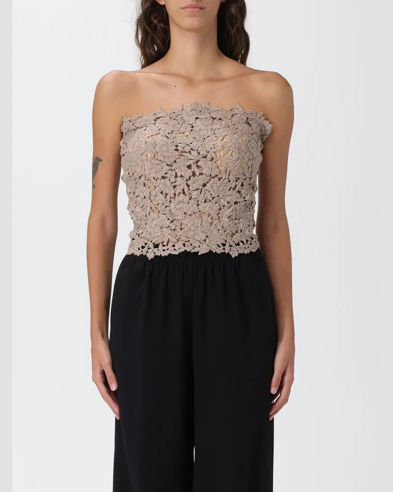 Ermanno Scervino Top damen Sand